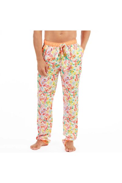 Bain De Mer SILK PANTS - LOBSTER PRINT