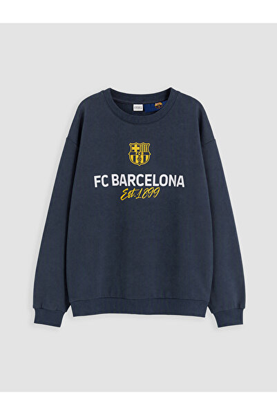 LC Waikiki Rmz Gi̇yi̇m Farkiyla Fan Printed Sweatshirt