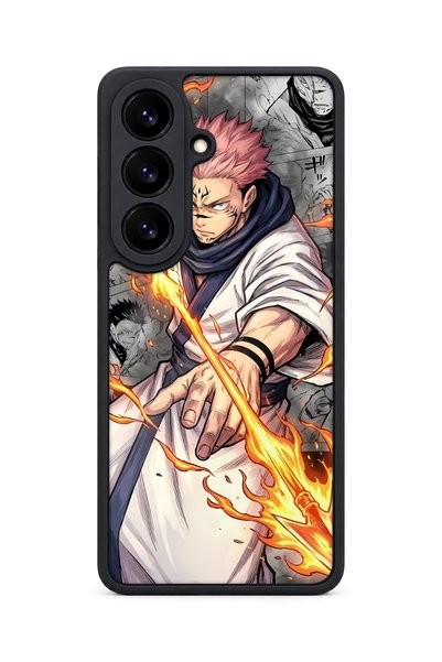 BGAKSESUAR Samsung Galaxy S26 Compatible Ryomen Patterned Shockproof Case wit...