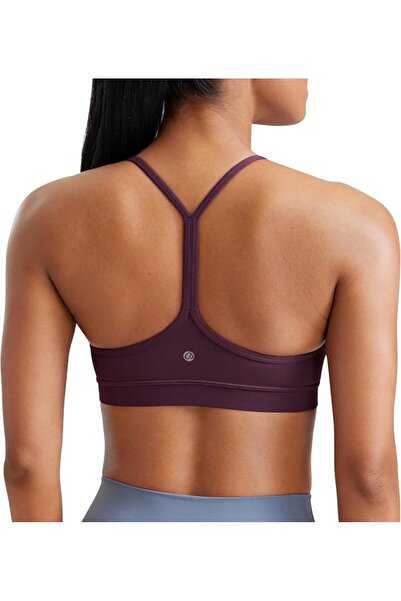 CRZ YOGA حمالة صدر رياضية نسائية من Butterluxe - حمالة صدر رياضية مبطنة ذات أ...