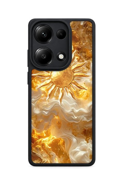BGAKSESUAR حافظة Redmi Note 13 Pro 4G متوافقة مع Sunlight Pattern، حافظة مقاو...