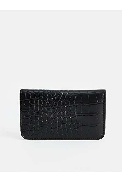 LC Waikiki Lcw Accessories Black Women's Wallet with Nevavm Difference