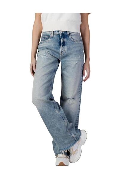 Tommy Hilfiger Γυναικείο Relaxed Straight Τζιν Γαλάζιο Tommy Jeans DW0DW22437...