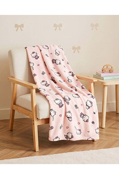 REDTAG Pink Hello Kitty Printed Blanket 70x140cm