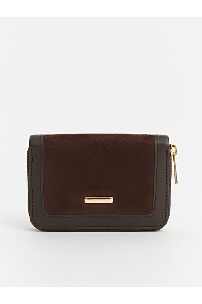 LC Waikiki Lcw Accessories Brown Women's Wallet with Nevavm Difference