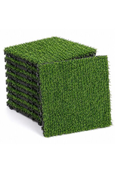 Tapetoo Home Decor Set de 10 Tapetoo ®   Dale de gazon artificial, 30 x 30 cm...