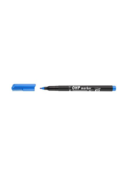 OEM Marker OHP M permanent ICO 1-1.5 mm blue