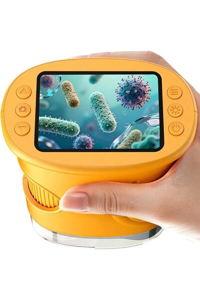 GENERAL 1000X Handheld Digital Microscope for Kids: Pocket Microscope with 2....