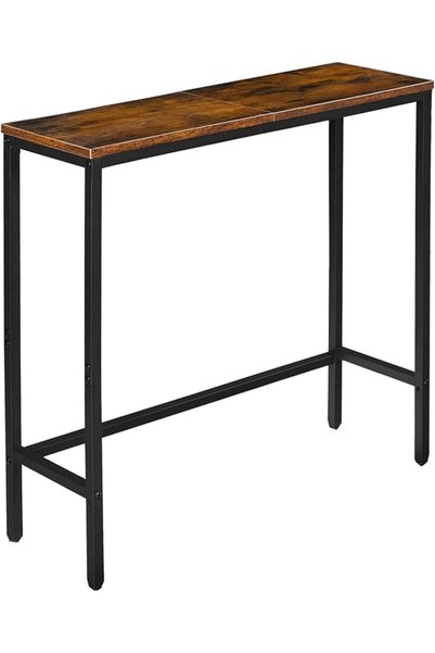 Gogoya Side Table End Table Living Room C Shaped Table for Sofa Couch and Lar...