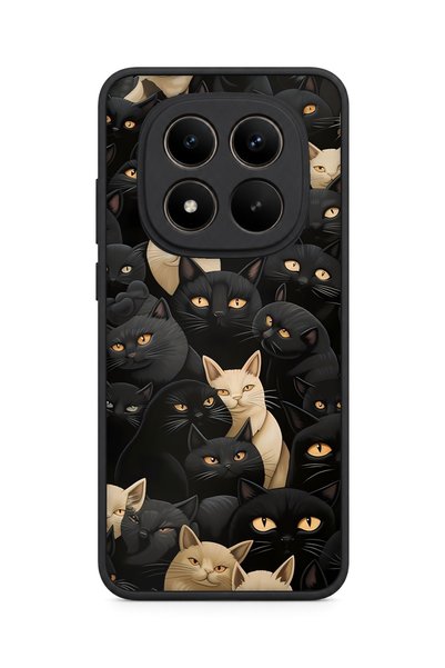 BGAKSESUAR حافظة Redmi Note 15 Pro Plus 5G المتوافقة مع نمط CatPattern مع حما...