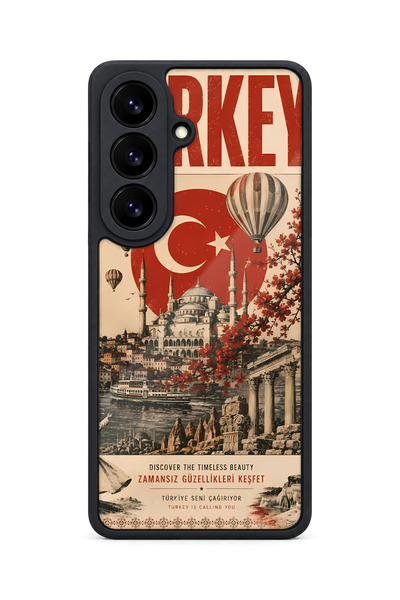 BGAKSESUAR Samsung Galaxy S26 Compatible Sultanahmet Patterned Camera Protect...