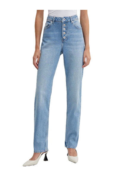 Karl Lagerfeld Γυναικείο Τζιν Μπλε Jeans 245J1106-J376 WHALE