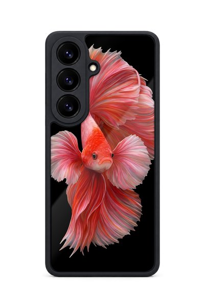 BGAKSESUAR Samsung Galaxy S26 Compatible Betta Patterned Shockproof Case with...