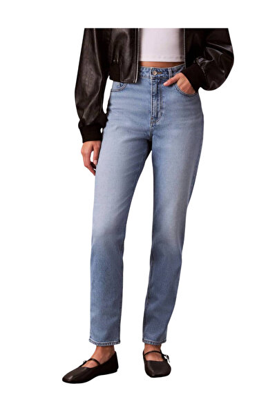 Calvin Klein Γυναικείο Mom Τζιν Μπλε LV047E787G-3KQ