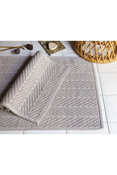 Apricitas HOME 60x100 / 50x60 bathroom rug curl beige