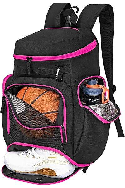 LARIPOP Large Basketball Backpack Gym Bag with Ball and Shoe Compartments, Sp...