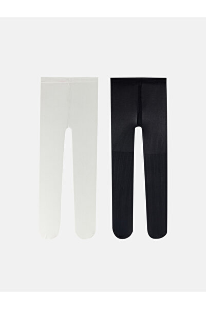 LC Waikiki Girl's Pantyhose 2-Pack from Uzg Store for Style Enthusiasts