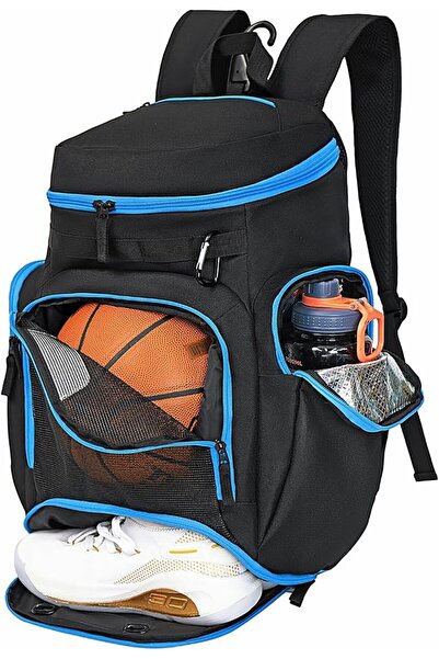 LARIPOP Large Basketball Backpack Gym Bag with Ball and Shoe Compartments, Sp...