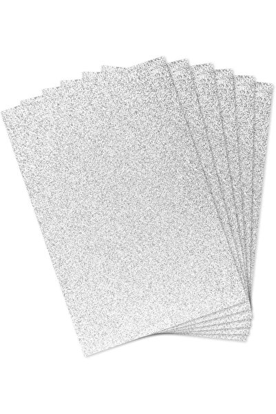Generic 20Sheets Silver Glitter Paper Cardstock - A4 Size (250gsm) Premium Sp...