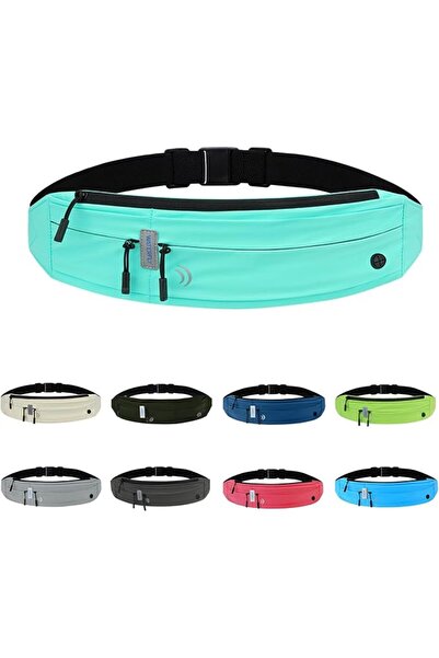 WATERFLY Running Belt Jogging Waist Pack for Men Women Runner