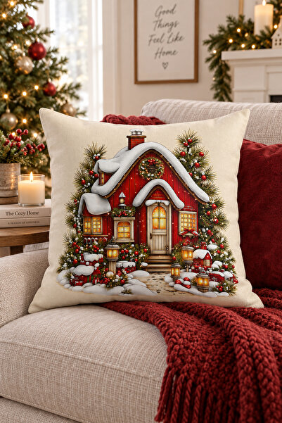 Evdek Christmas Double-Sided Printed Throw Pillow Cover 6Echd18