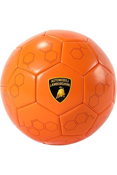 Lamborghini Soccer Ball with Geometric Inscriptions Machine-Stitched Construc...