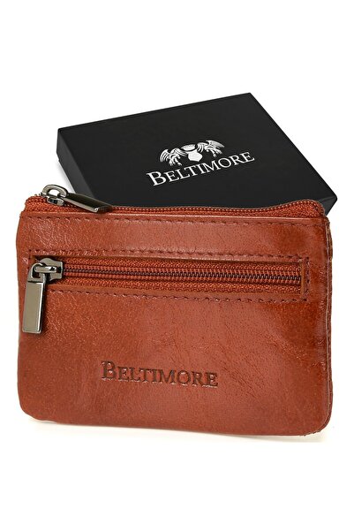 Beltimore E44 Etui pentru chei din piele maro cu cutie