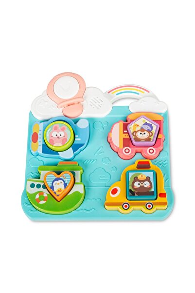 TOYZ by Caretero Jucarie educativa puzzle Toyz Vehicule Turcoaz cu sortator, ...