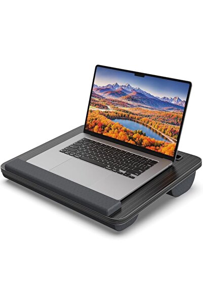 NIUBI Lap Desk, Laptop Tray with Wrist Rest, Portable Handle, Fixed Mouse Pad...