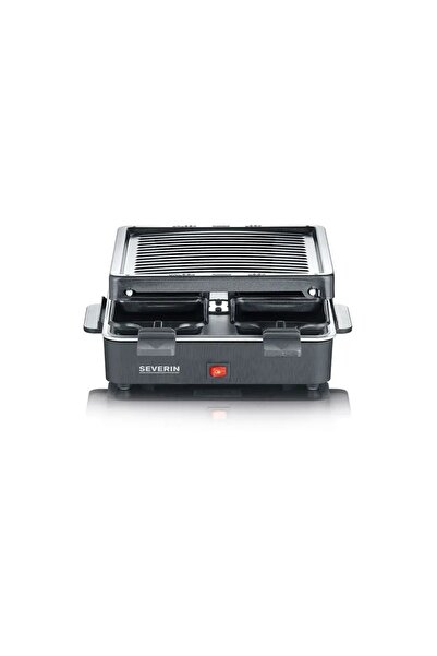 Severin RG 2370 mini grill raclette, negru, 600W, 4 tigăi