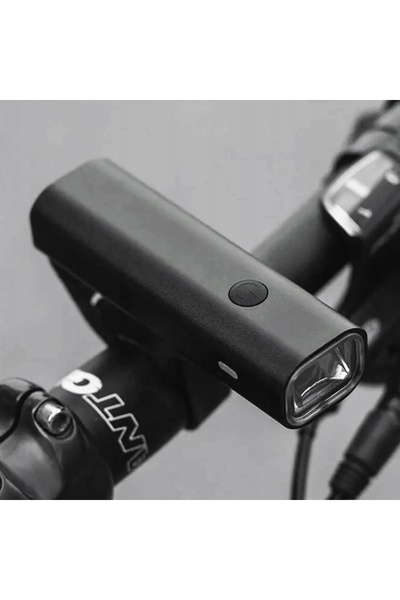 NO BRAND LAMPĂ PUTERNICĂ DE BICICLETĂ LED 400lm 2000mAh ODCIACION ALU