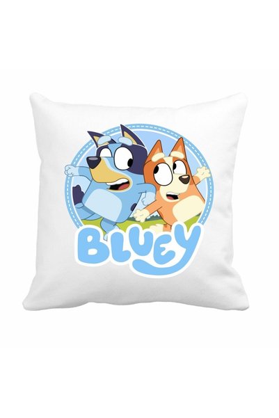 OEM Pernă pentru copii, Creșă, Grădiniță, Bluey, 40x40 cm, PGR046