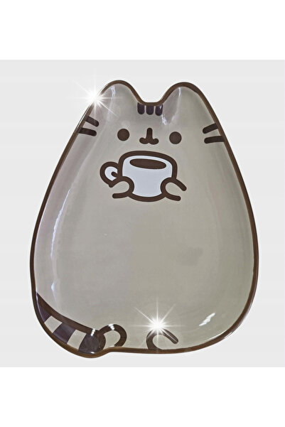 Pusheen PLACĂ CERAMICĂ CAFEA 20 CM X 16 CM