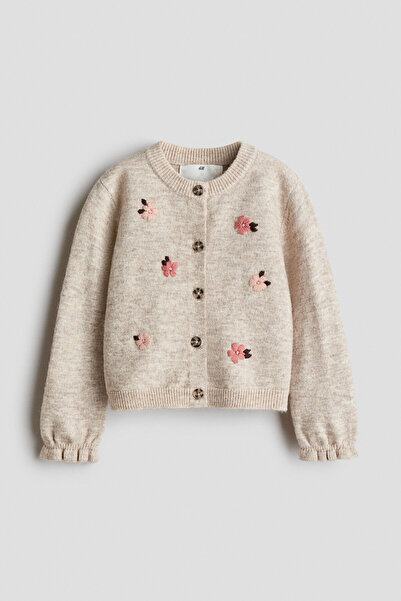 H&M İşlemeli Hırka