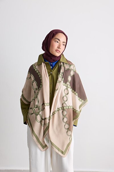 Modakaşmir Monolith Pattern Shoulder Shawl