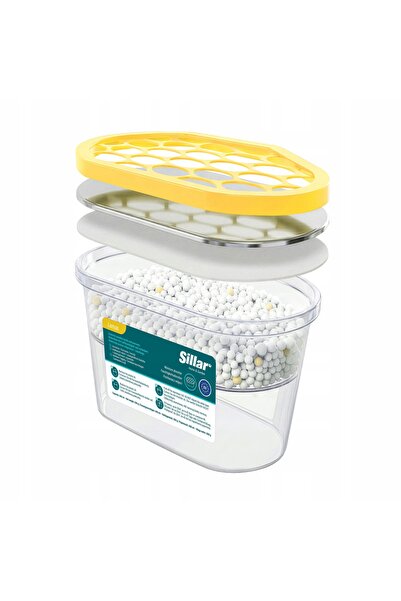 Sillar Dezumidificator cu aromă de lămâie pentru absorbția umidității 600 ml ...