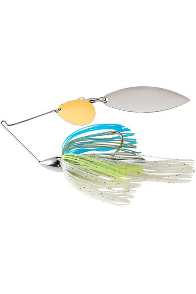 WAR EAGLE CUSTOM LURES طعم صيد سمك سبينر بيت بإطار من النيكل من وور إيجل