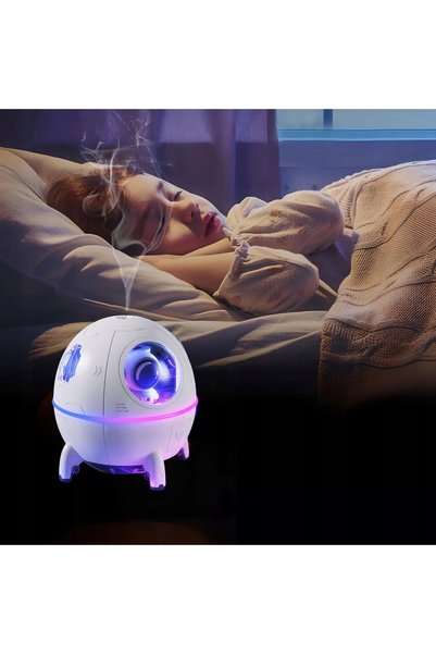 NO BRAND Umidificator de aer, difuzor de aromă, abur aromaterapeutic, LED RGB...