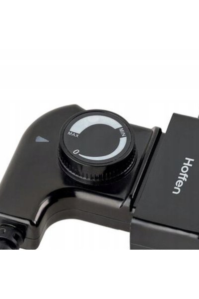 HOFFEN Grătar electric deschis Hoffen, 2200 W, Negru