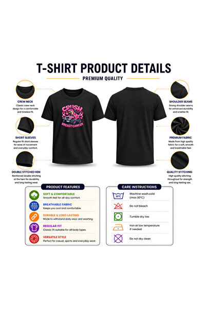 PRINTSHOP4ME BreastCancer Awareness Kids T-Shirt For Boys–Green Cotton Tee With Pink Ribbon Support Squad Print
