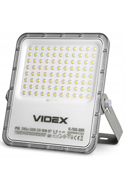 VİDEX Proiector solar cu telecomandă 3740lm=LED 40W 5000K IP65 SOLAR