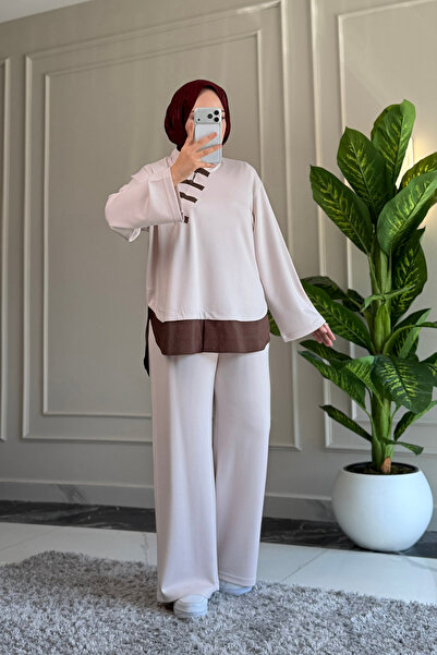 Suede Style 6710 - Stylish Comfortable Casual Viscose Soft Modal Peach Pocket...
