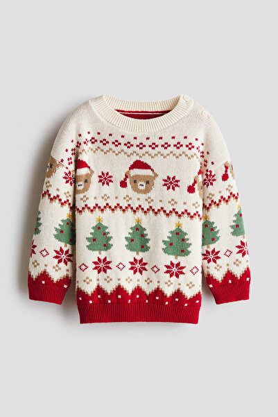 H&M Jakarlı Triko Kazak
