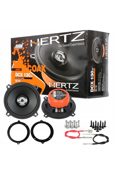 Hertz DCX130.3 2x Difuzoare auto puternice 13CM 130MM 5 " Coaxiale pe 2 căi