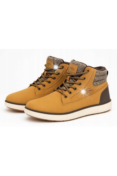 Lee Cooper Pantofi bărbați, joși, maro deschis, mărimea 42