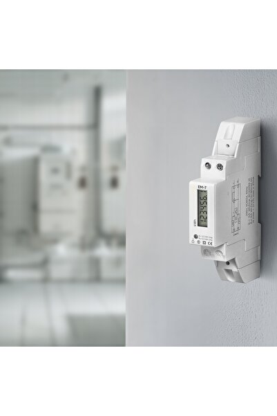Virone Contor de energie monofazat, 40A 230V, montaj pe șină DIN