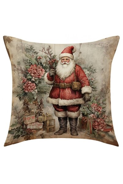 ECARLA FAȚĂ DE PERNĂ DE CRĂCIUN 45x45 CM - FAȚĂ DE PERNĂ DECORATIVĂ DE CRĂCIUN