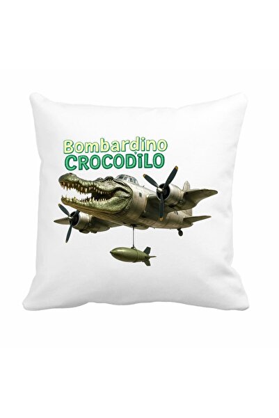 OEM Pernă, Bombardino Crocodile, Multicoloră, 40x40 cm, PGR124