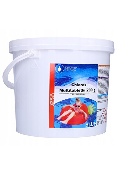Ntce Tablete de clor pentru piscină multi-acțiune 3kg 200g + agent anti-clor ...