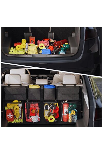 1zPresso Organizator pentru spătarul scaunului auto, 8 buzunare, impermeabil,...